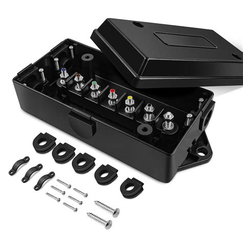 7 way junction box|7 terminal junction box.